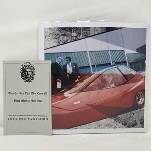 Black Marble Fast Idol Clear Gold Red Splatter Vinyl‎ Limited /150 Sacred Bones